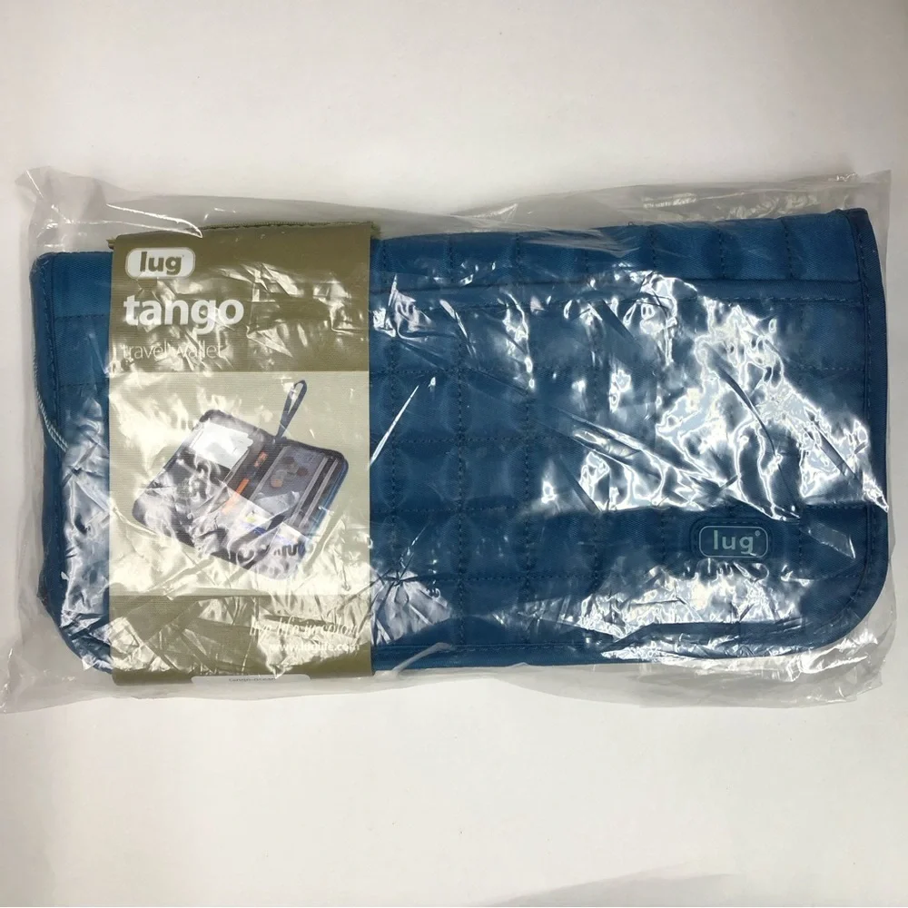 LUG Tango Quilted Travel Wallet Ocean Blue - Picture 5 of 8